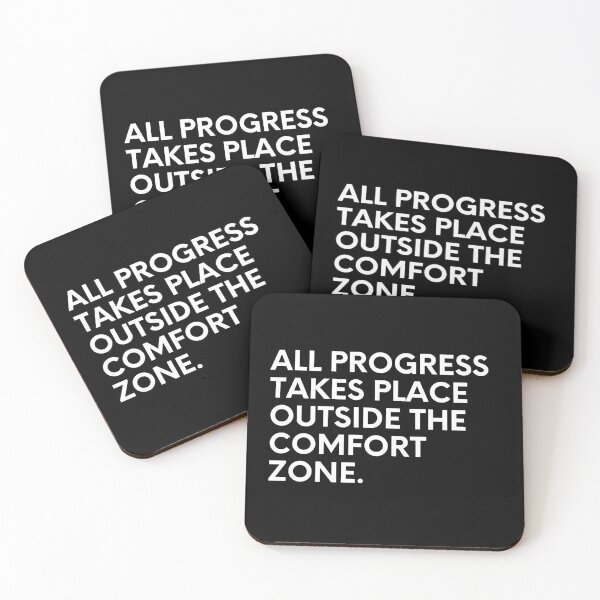 Item preview, All Progress Takes Place Outside The Comfort Zone designed and sold by Designedbygigy.