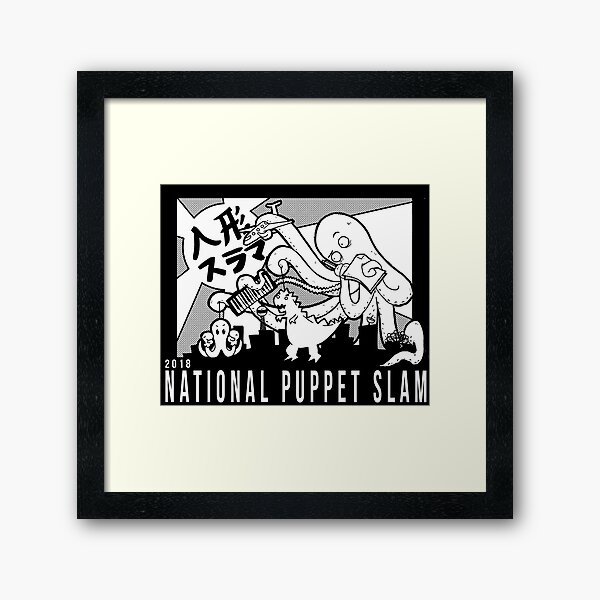 Artikel-Vorschau von 2018 Nationaler Puppet Slam, designt und verkauft von Beau Brown Productions LLC.