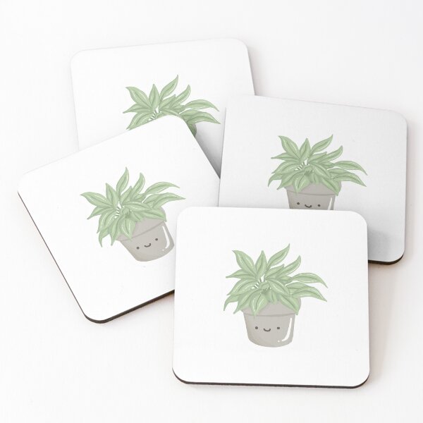 Item preview, Kawaii Happy House Plant designed and sold by mango tea designs.
