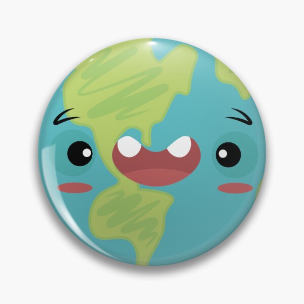 Item preview, Kawaii Earth Illustration by Möno Röso designed and sold by Moeno-Roeso.