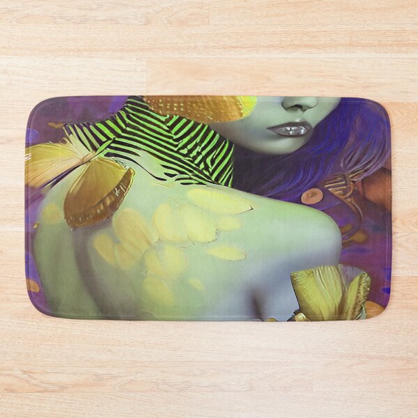 Item preview, Female Abstract Blue Hair Abstract designed and sold by deniselynnimage.