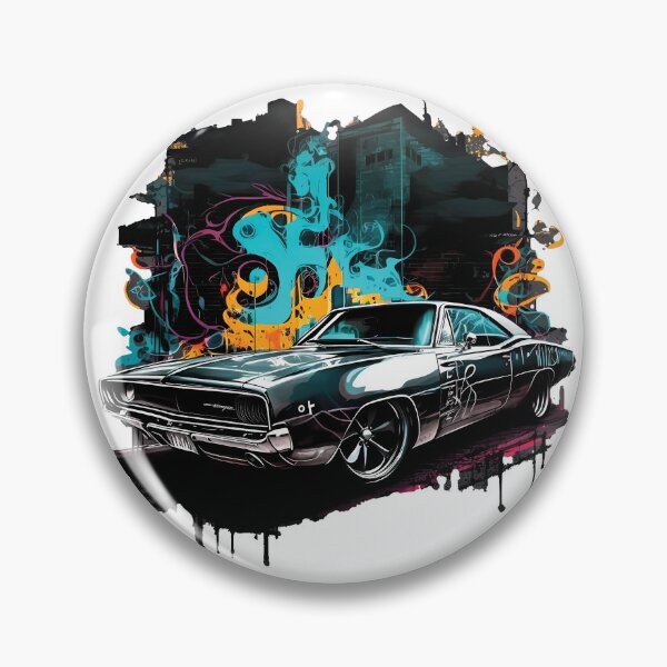 Item preview, Iconic Muscle Car, 1968 designed and sold by MVDigitalArt.