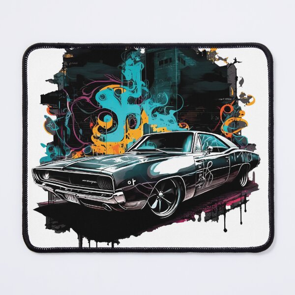 Item preview, Iconic Muscle Car, 1968 designed and sold by MVDigitalArt.