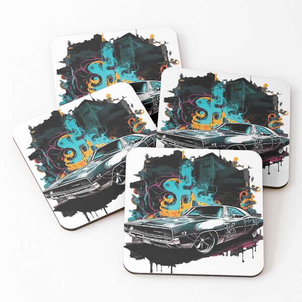 Item preview, Iconic Muscle Car, 1968 designed and sold by MVDigitalArt.