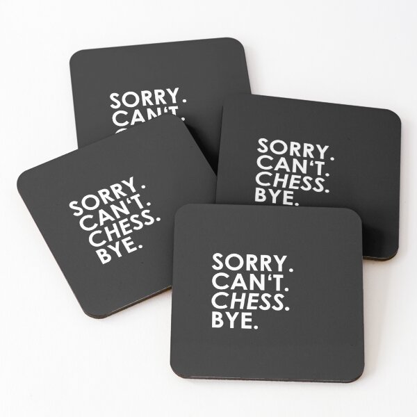 Item preview, sorry Can not. Chess. Bye. designed and sold by ponat.