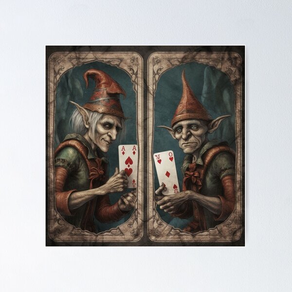 Item preview, Gnomes, cards cheating designed and sold by Tomasz1973.