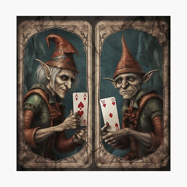 Item preview, Gnomes, cards cheating designed and sold by Tomasz1973.