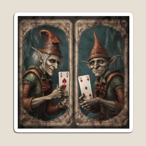 Item preview, Gnomes, cards cheating designed and sold by Tomasz1973.