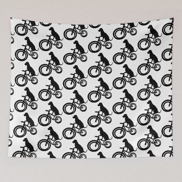 Item preview, Dog driving a bicycle designed and sold by atedesigns.