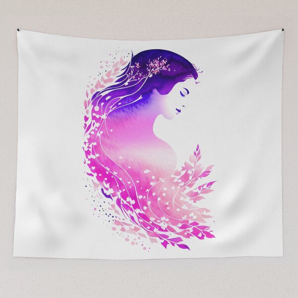 Item preview, Composition girl in greenery designed and sold by ViktorVigo.