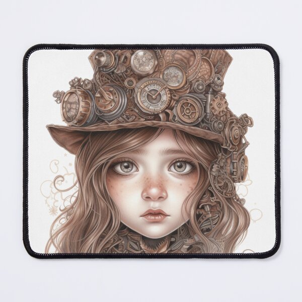 Item preview, Girl Baby Steampunk Portrait . designed and sold by IrinaMinevich.