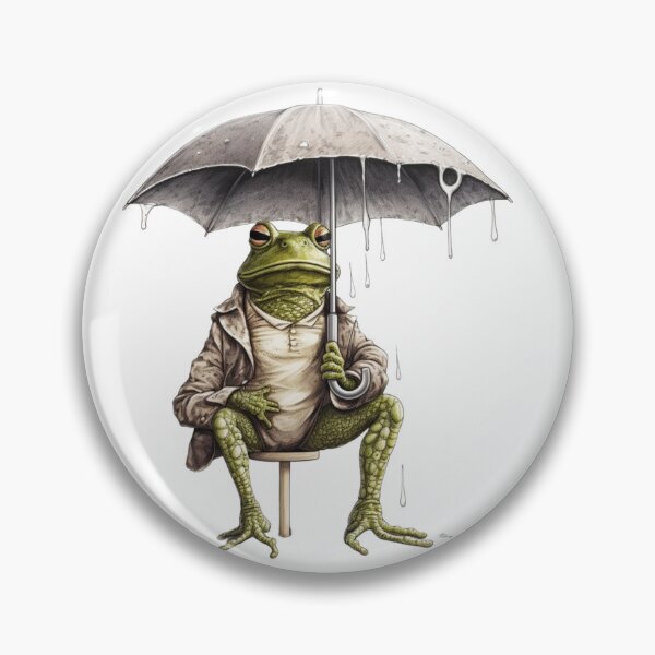 Item preview, Rainy Day Frog designed and sold by BeeJoyDesign.
