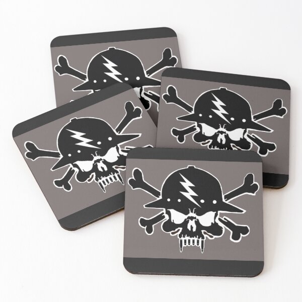Item preview, Electrician Skull with 223 and 9 Bullet teeth. designed and sold by KLAROE.