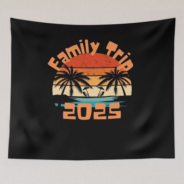 Item preview, Family Trip 2025 designed and sold by Azrou shop.
