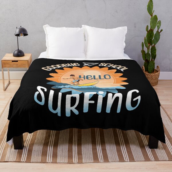 Item preview, Goodbye School Hello Surfing designed and sold by Betsytiptoe.