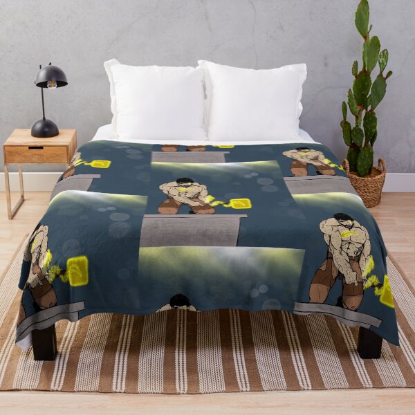 KNOR Drawing Throw Blanket