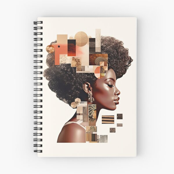 Item preview, Nubian Grace: Angelic Afro-Centric Abstract designed and sold by NoirCultureC-2.