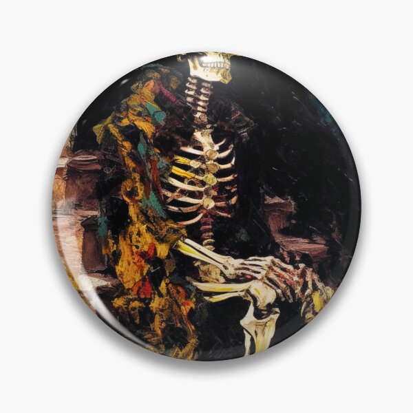 Item preview, King Bones: Acrylic Modern Art Skeleton Design V.20 designed and sold by Pexelpanoramas.