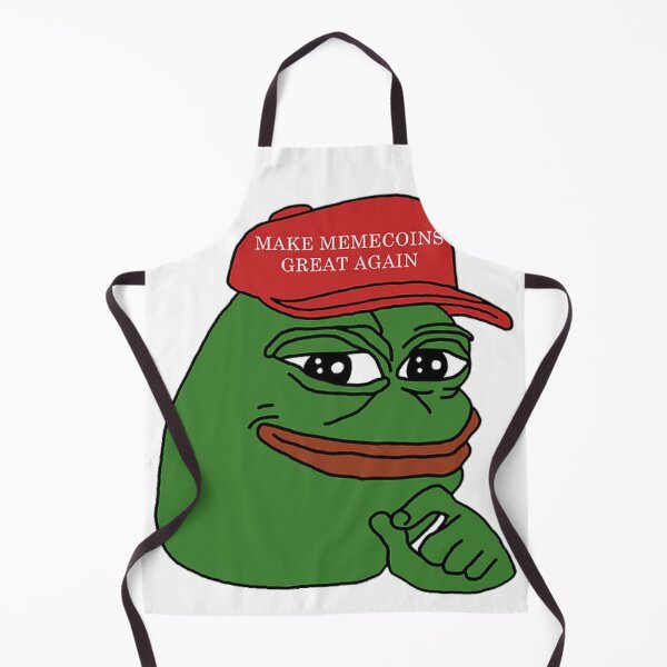 Item preview, Pepe Crypto Coins Make Memecoins Great Again designed and sold by johnta17.