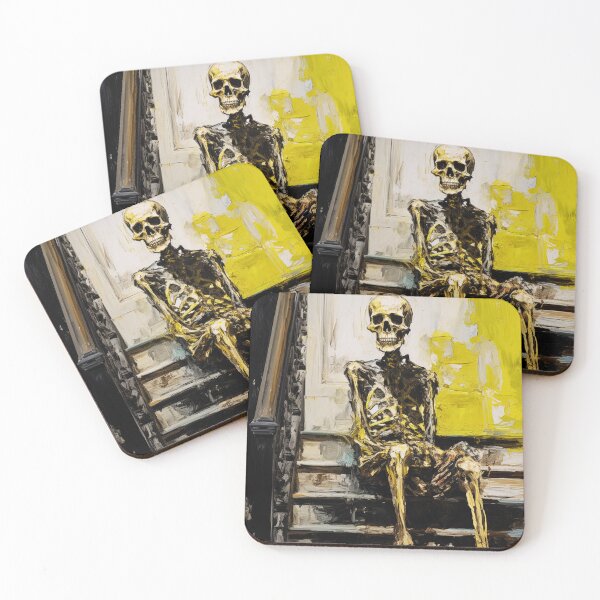 Item preview, King Bones: Acrylic Modern Art Skeleton Design V.21 designed and sold by Pexelpanoramas.