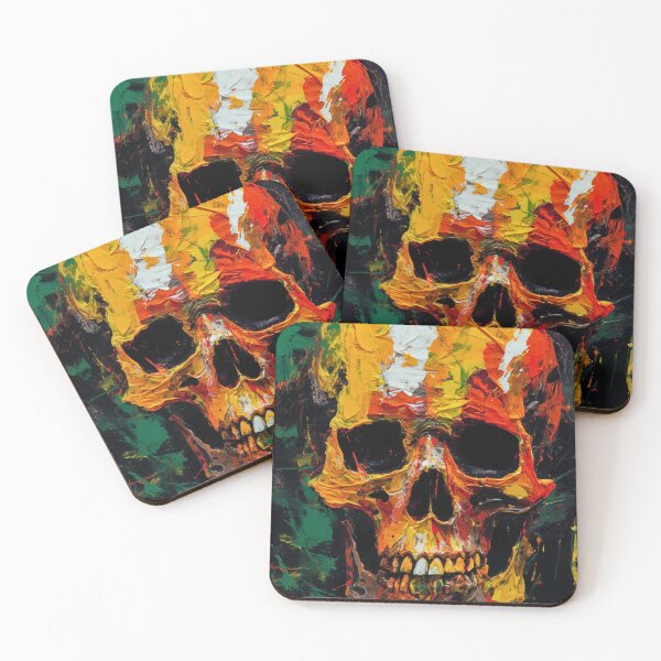 Item preview, Ethereal Bones: Acrylic Modern Art Skeleton Design V.22 designed and sold by Pexelpanoramas.