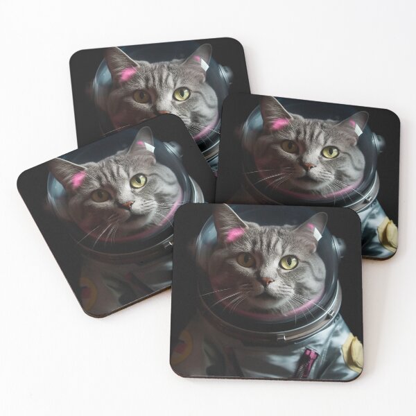 Item preview, Feline Galaxy: Cats in Space Suits designed and sold by Casanova Originals.