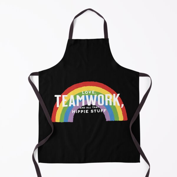 Item preview, Love, teamwork, and all that hippie stuff designed and sold by JoseloRochaArt.