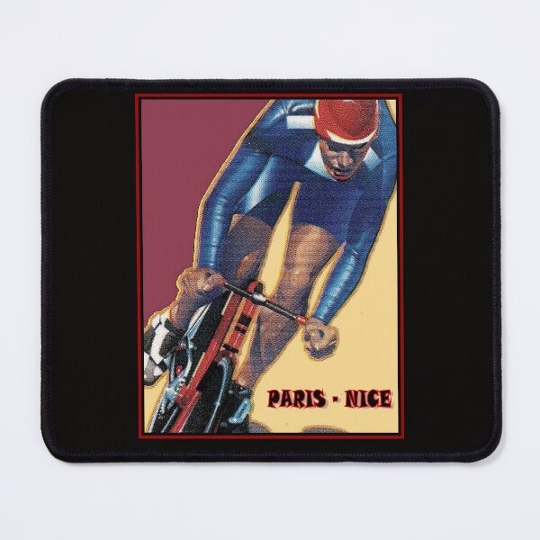 Item preview, PARIS-NICE: Abstract Surreal Bicycle Racing Advertising Print designed and sold by posterbobs.