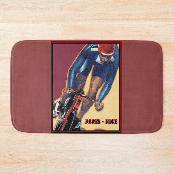 Item preview, PARIS-NICE: Abstract Surreal Bicycle Racing Advertising Print designed and sold by posterbobs.