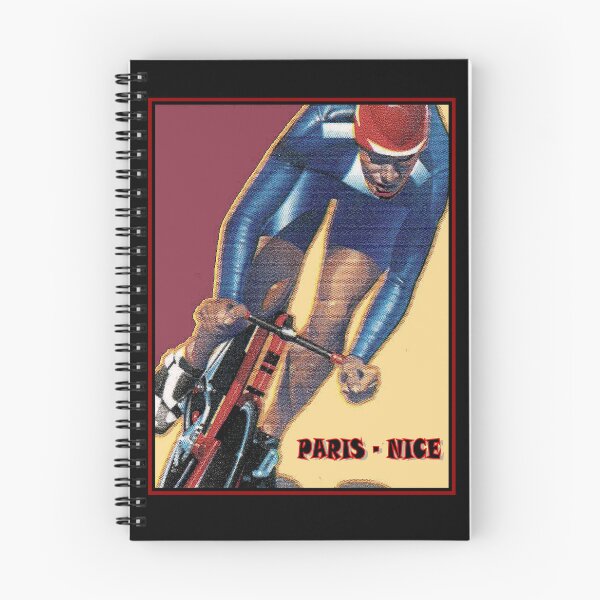 Item preview, PARIS-NICE: Abstract Surreal Bicycle Racing Advertising Print designed and sold by posterbobs.