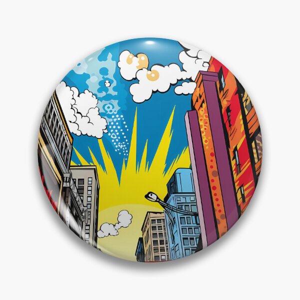 Item preview, Pop art city designed and sold by Clawsorrow.