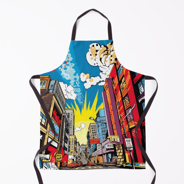 Item preview, Pop art city designed and sold by Clawsorrow.