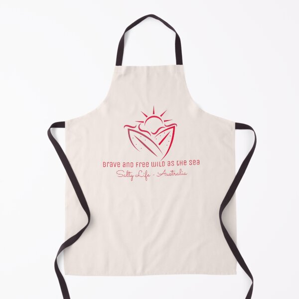Item preview, Brave and Free, Wild as the Sea - Salty Life - Australia designed and sold by Corinne Alexa Jackson.