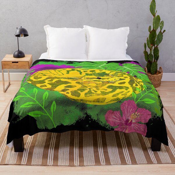 Item preview, Yellow Jungle Ball Python Snake designed and sold by ginaisarty.