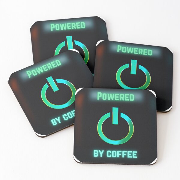 Item preview, Powered By Coffee designed and sold by alexlovlies.