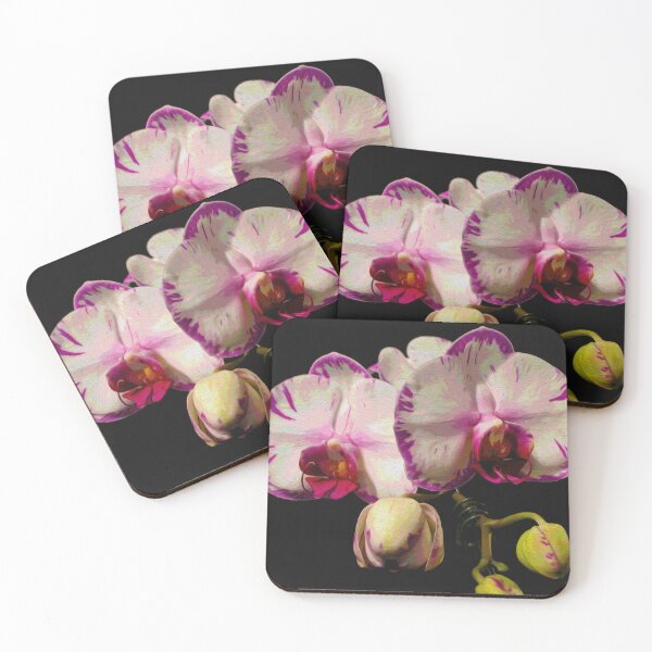 Item preview, BUDDING ORCHIDS designed and sold by ArtbyRolleen.