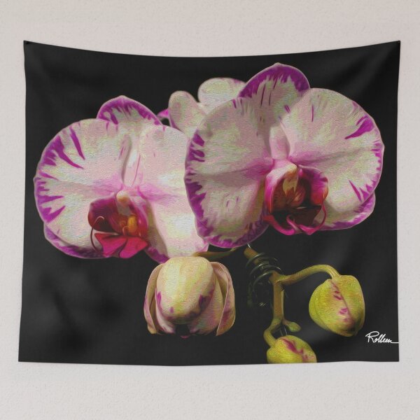 Item preview, BUDDING ORCHIDS designed and sold by ArtbyRolleen.