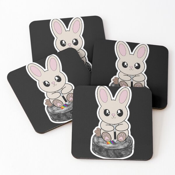 Item preview, Puck Bunny (LGBT+) designed and sold by Art by Jessica Beroldi.