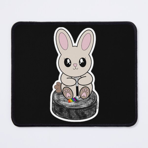 Item preview, Puck Bunny (LGBT+) designed and sold by Art by Jessica Beroldi.
