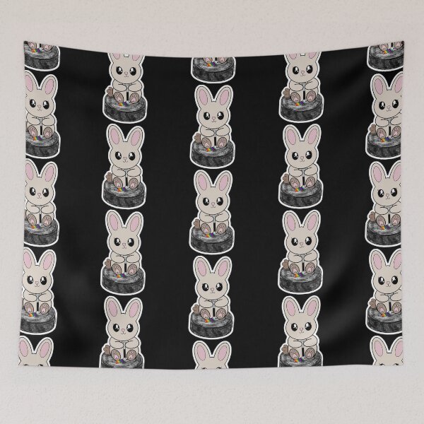 Item preview, Puck Bunny (LGBT+) designed and sold by Art by Jessica Beroldi.