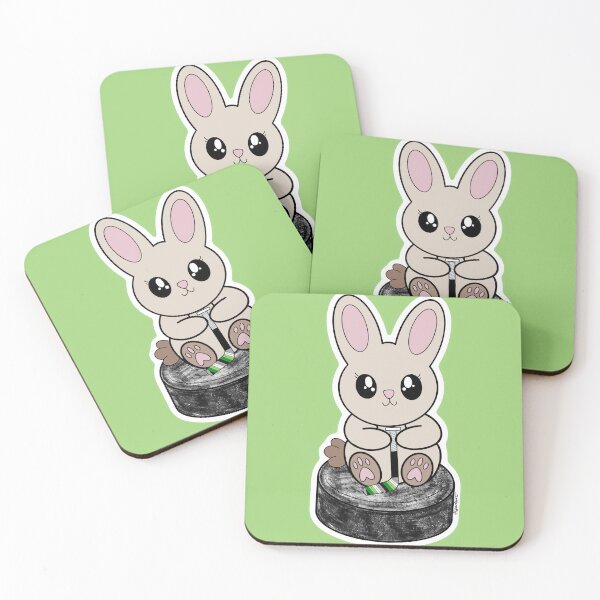 Item preview, Puck Bunny (Aromantic) designed and sold by Art by Jessica Beroldi.