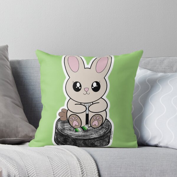 Item preview, Puck Bunny (Aromantic) designed and sold by Art by Jessica Beroldi.