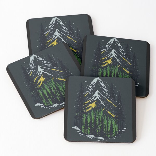 Item preview, Scenic Mountain View with Pine Trees designed and sold by TGAL2.