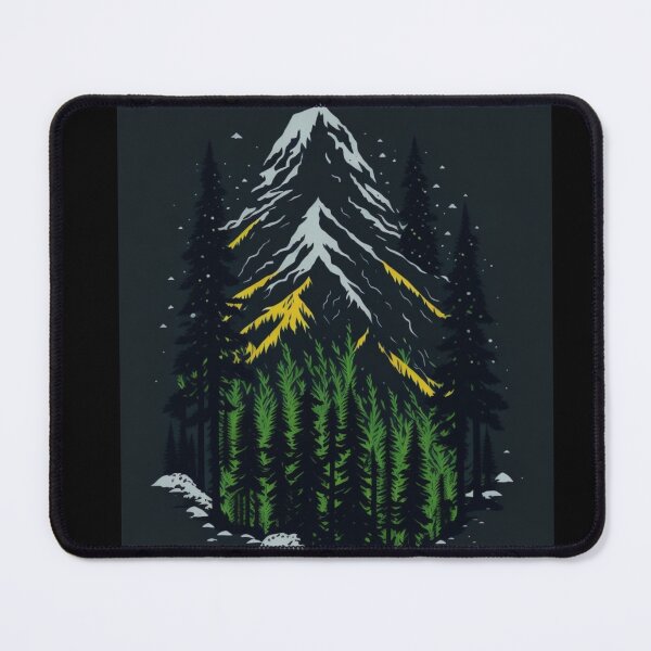 Item preview, Scenic Mountain View with Pine Trees designed and sold by TGAL2.