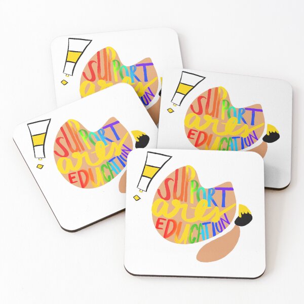 Item preview, SUPPORT ARTS ED designed and sold by Katie Beltz.