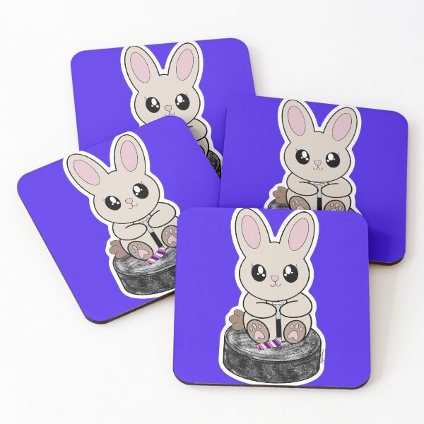 Item preview, Puck Bunny (Gender-fluid) designed and sold by Art by Jessica Beroldi.