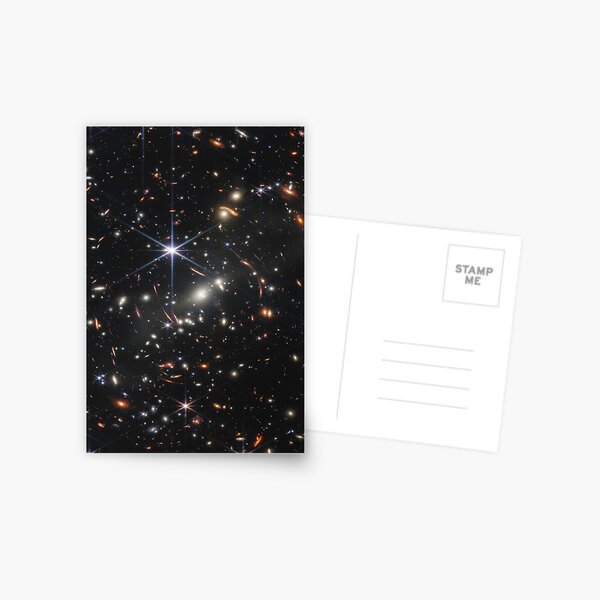 James Webb Deep Field Space Image  Postcard