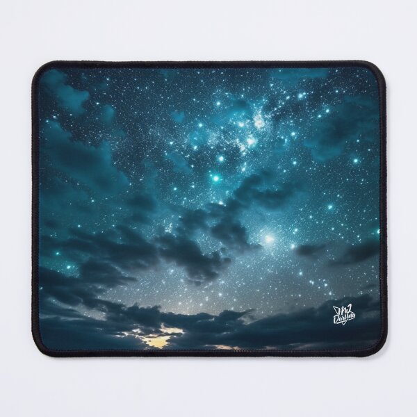 Item preview, Brilliant Bright Stars Among Clouds In Space (Art Graphic) designed and sold by mj-darling-arts.