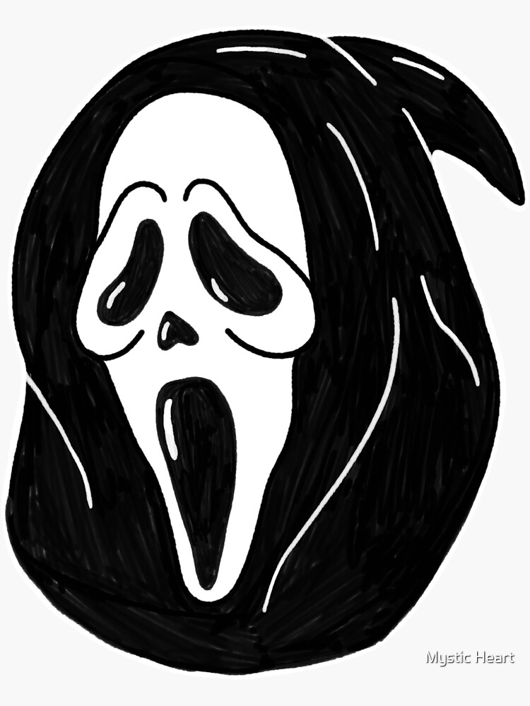 Ghostface Phone Call Magnet for Sale by solartd