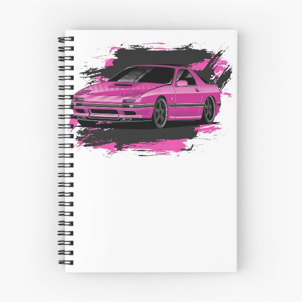 Artikelvorschau, Rosa FC RX7 Mazda Rotationsbetriebener Wankel JDM entworfen und verkauft von dragphotos.